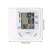 🔔Flash Offer: -50%🔔Automatic Wrist Blood Pressure Monitor – Battery Powered