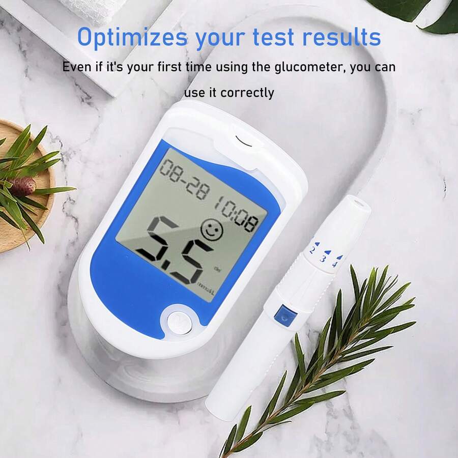🚨Hot Pick: Save 50%🚨Blood Glucose Monitor Kit with 50 Strips & Lancets