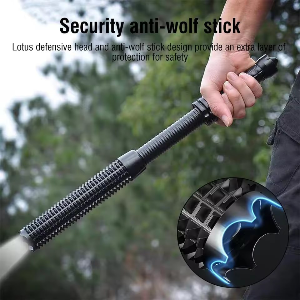 🔥Holiday Sale 50%🔥Super-bright LED self-defense flashlight