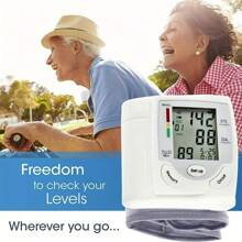 🔔Flash Offer: -50%🔔Automatic Wrist Blood Pressure Monitor –  Battery Powered